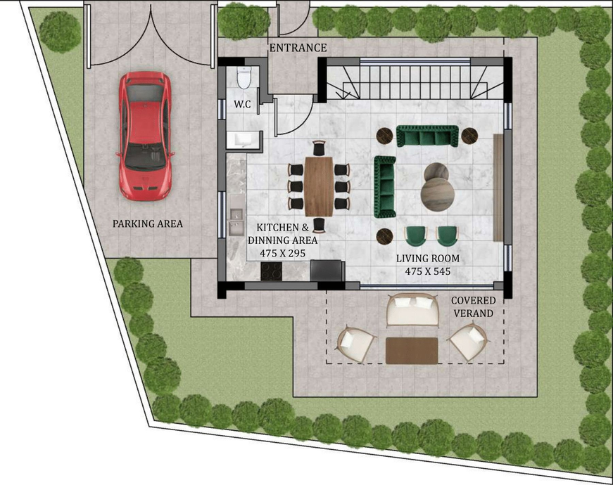 2 Bedroom Villa in Limassol