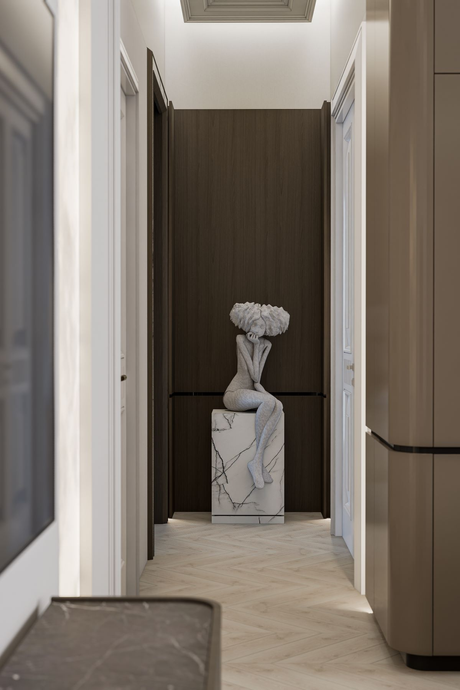 Elegant Classical Residence with Contemporary Interiors