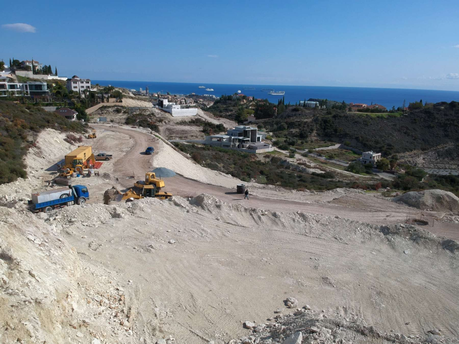 Seaview Residential Plot in Agios Tychonas, Limassol