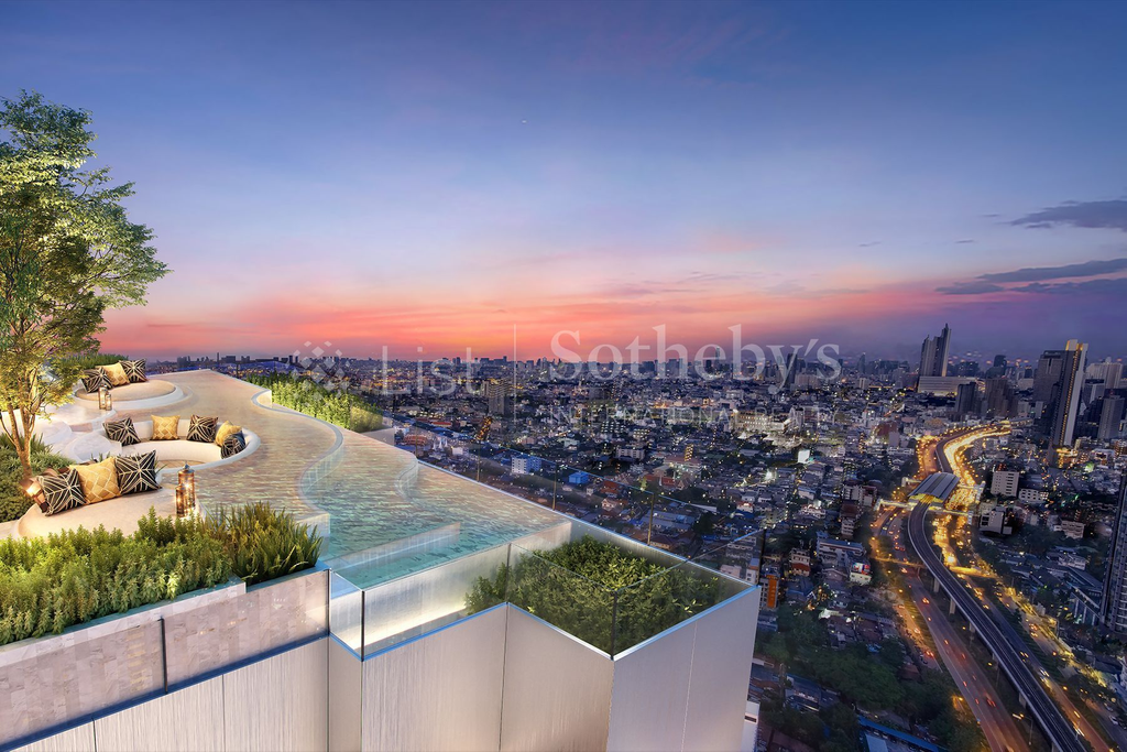 Life Sathorn Sierra: Квартира с 2 спальнями рядом с BTS Talat Phlu и ICONSIAM за 5,6 млн THB