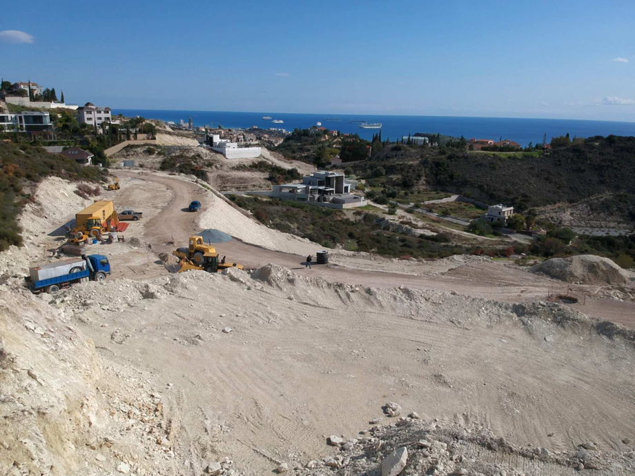 Seaview Residential Plot in Agios Tychonas, Limassol