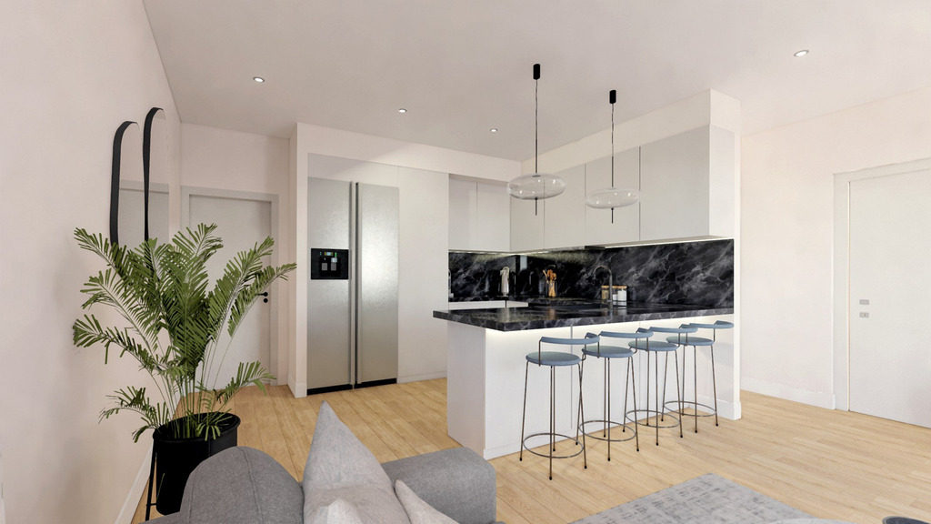 Апартаменты с 2 спальнями в Лимассоле