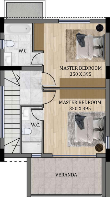 2 Bedroom Villa in Limassol